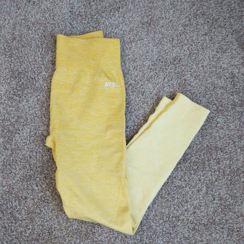 Aybl Yellow Ombre Leggings